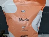 a bag of cat food sitting on a counter