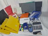 a table that has a lot of different items on it