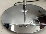 a table lamp that is sitting on the floor