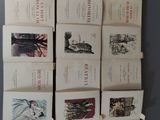 a lot of books that are on the wall