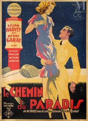 le chemin du paradis - 11 x 17 movie poster - french style a