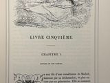 an open book with a drawing of a woman laying on a bed
