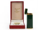 an image of a lighter in a red box with a green case