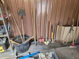 a lot of tools that are sitting in the garage