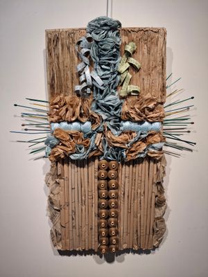 Michel GUILLERME (né en 1948) "Point de Croix"