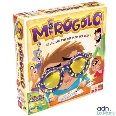 an image of a board game with a kid wearing sunglasses