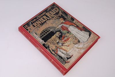 un vieux livre pour enfants avec l'image d'un tigre sur la couverture
