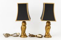 Loevsky & Loevsky, Deknudt, paire de lampes de table ornées … (photo 4)