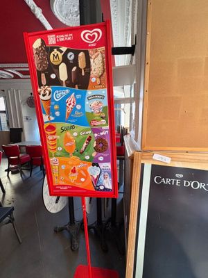 Ensemble de 2 panneaux d'affichage en bois, 1 panneau à glac…