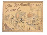 un dessin représentant une scène de cirque sur le mur d'un immeuble
