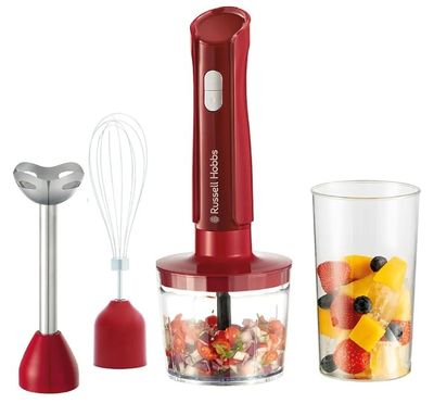 Russell Hobbs Mixeur plongeant [3 en 1 : mixeur, fouet, hach…