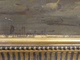 an image of a picture of a painting on a table