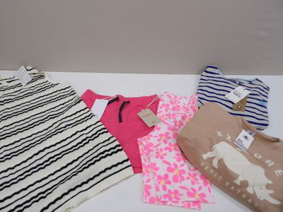 a lot of clothes that are on a table