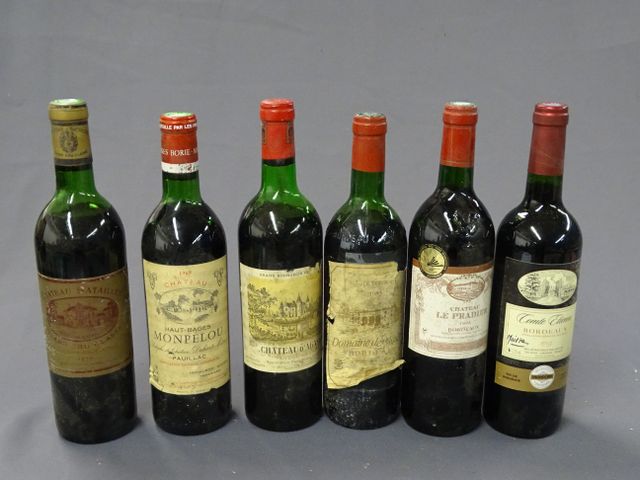 PAUILLAC, CHATEAU BATAILLEY, grand cru classé, 1 bouteille de 197...