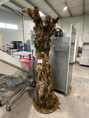 Artificial tree trunk, height 223 cm, as is - 89636781-183 ...