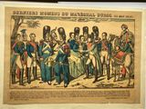 a picture of an old political cartoon of a group of people