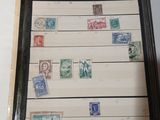 a picture of a book with stamps on it