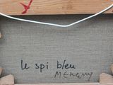a picture of a wooden frame with a message on it