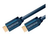 un gros plan sur un gros plan d'un câble portant l'inscription « clicktronic »