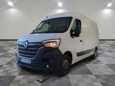 a picture of a white van on a checkered floor