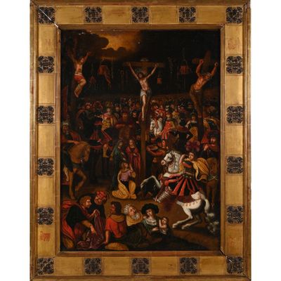 DE CAULLERY (Atelier de). « La crucifixion ». - Photo 1