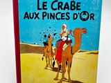 livre pour enfants français, *Le Crabe aux princes d'or*, de Tintin
