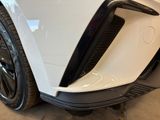 a close up of a car ' s front bumper