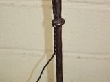 an image of a lamp that is on top of a metal stand