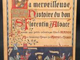 un livre sur lequel figure l'image d'un homme à cheval