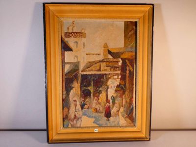 a picture of a picture of a painting on the wall