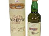 an image of a bottle of wine next to a cardboard box