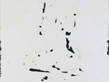 an image of a black and white drawing of a face