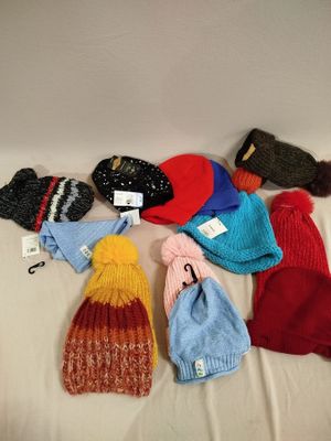 lot de 60 bonnets - 100% marques - différents modèles