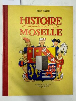 la couverture d'un livre sur laquelle figure une image représentant des armoiries