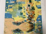 une photo d'une photo d'un tableau sur le mur