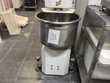 an image of a kitchen with a mixer and a sink