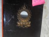 a book with a picture of a lotus on it