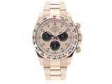 Montre Rolex Day-Date en or rose avec cadran noir