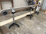 a picture of a workbench in a garage