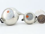 five different types of knobs on a white surface