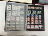 a picture of a book with stamps and a picture of a soldier on it