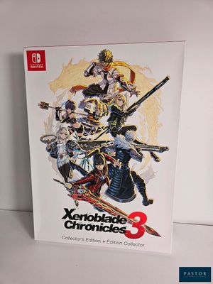 l'illustration de la jaquette du jeu « Xenoblade Chronicles 3 » sur Nintendo