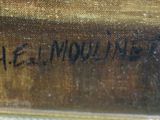 an image of a close up of a painting on a table
