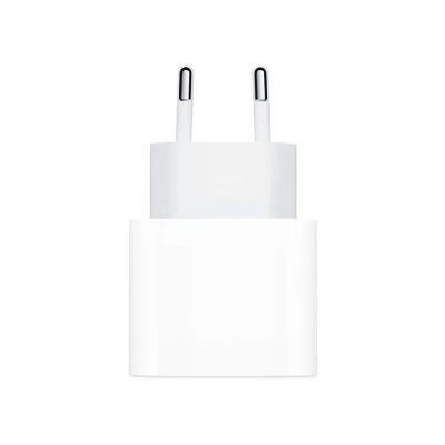an image of a white charger with two plugs attached to it