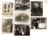 plusieurs vieilles photos en noir et blanc représentant un homme et une femme