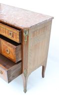 Commode de forme rectangulaire en bois de placage ouvrant à … (photo 3)
