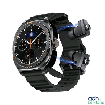 a watch that is connected to a cell phone