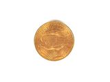 an image of a gold coin on a white background
