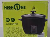 a box of rice cooker sitting on a table
