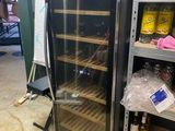 an image of a wine cooler in a store